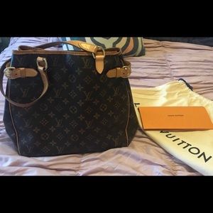 Authentic Louis Vuitton Vertical Batignolles